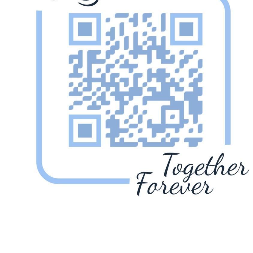 Our QR Code for pictures. We are wanting our Family & Friends to use their phone to take picture's during the whole wedding. Ceremony, Appetizers, Dances, Reception and Cake cutting.
