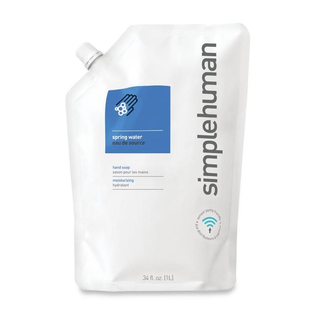 simplehuman® Moisturizing Liquid Hand Soap 34 oz. Refill Pouch in Spring Water