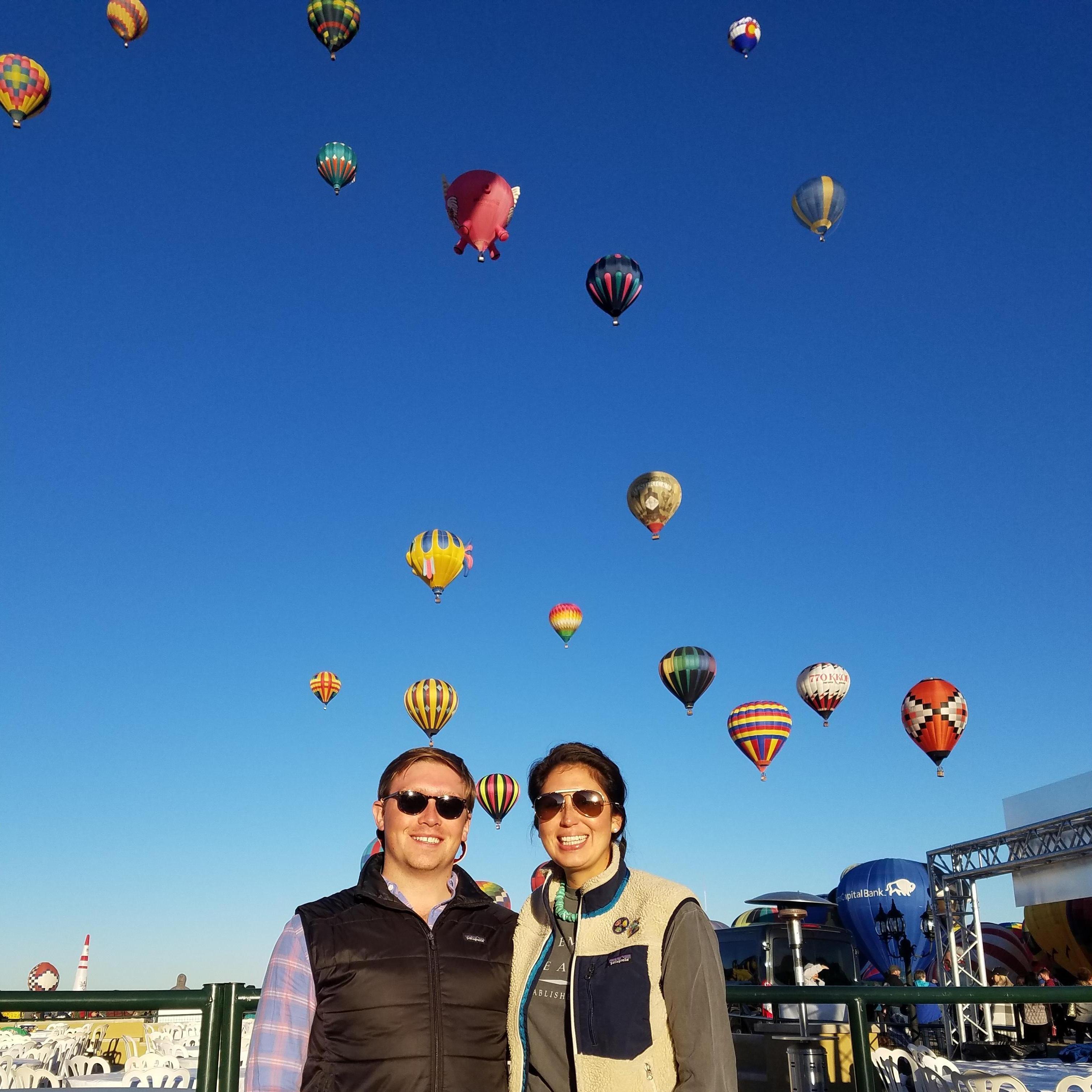 Our annual trip to the Albuquerque International Balloon Fiesta!