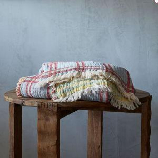 Patterned Cotton Woven Throws