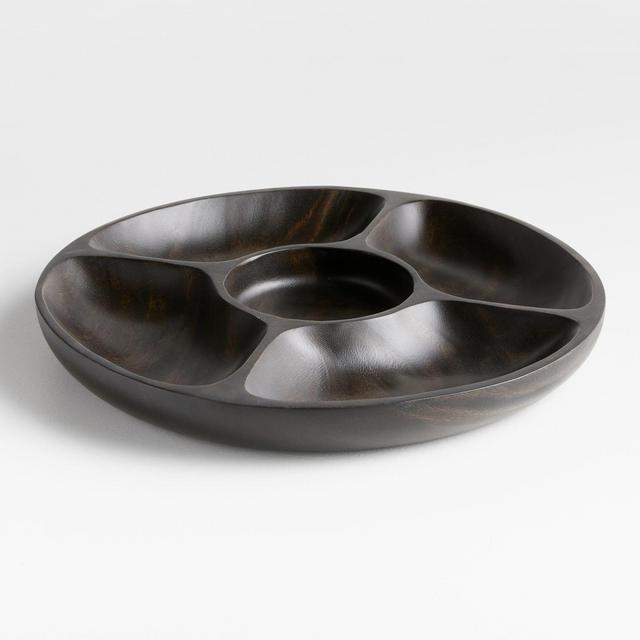 Tondo 5-Part Ebonized Server