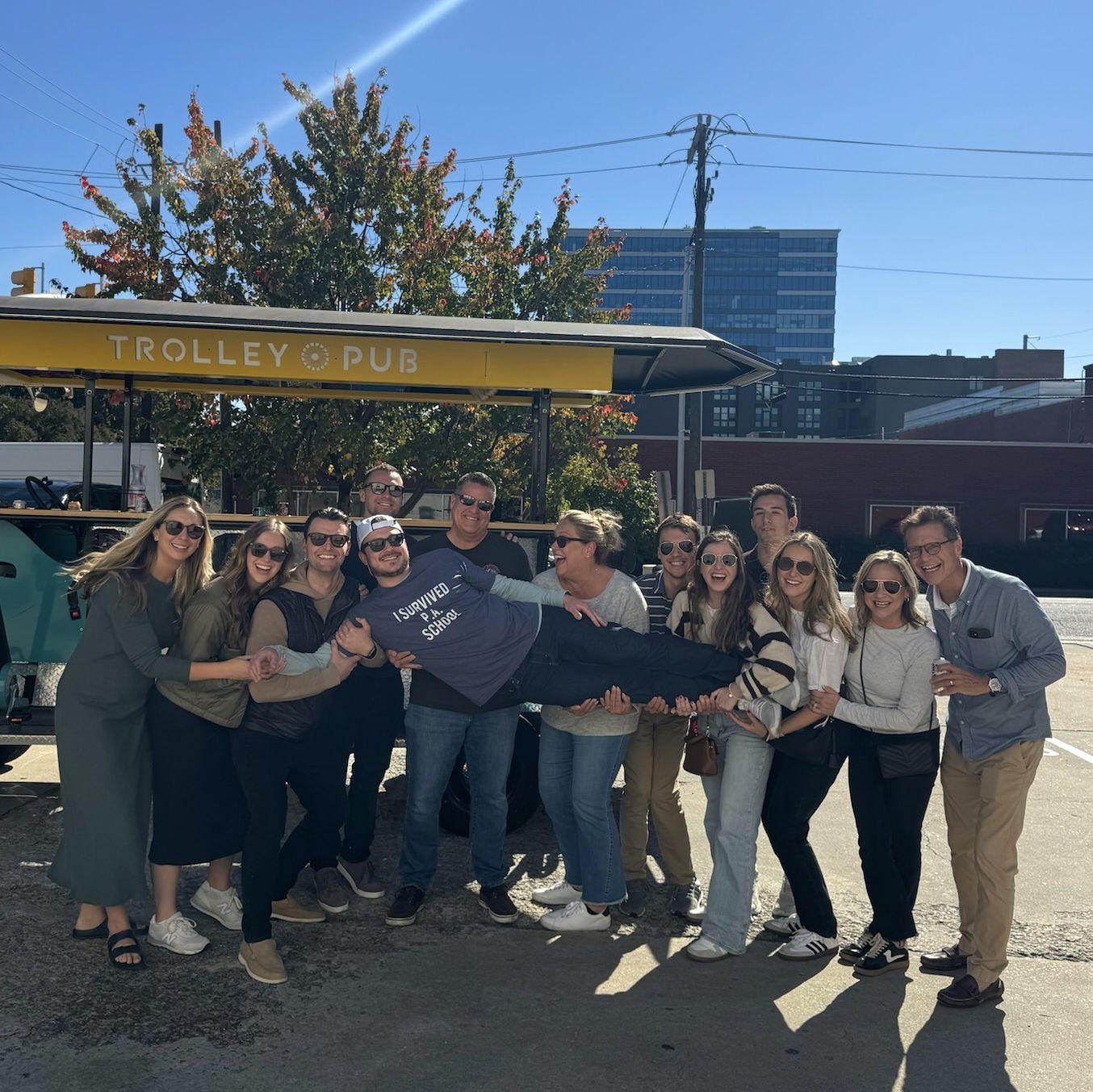 Hadbavny's & Heintz's together for white coat weekend!