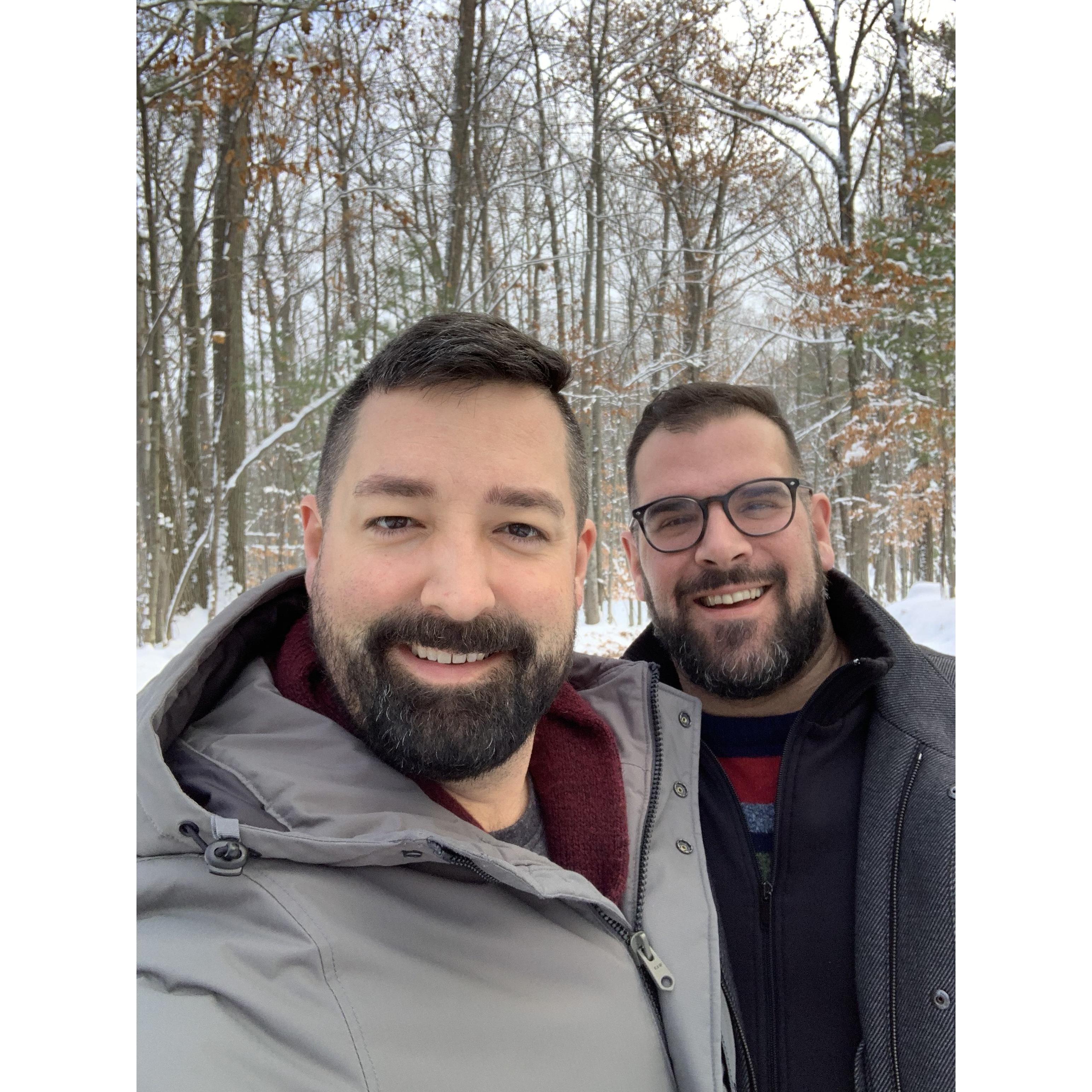 The cold never bothered us anyway.