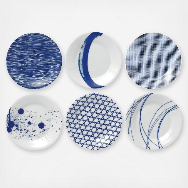 Royal Doulton, Pacific Tapas Plate, Set of 6
