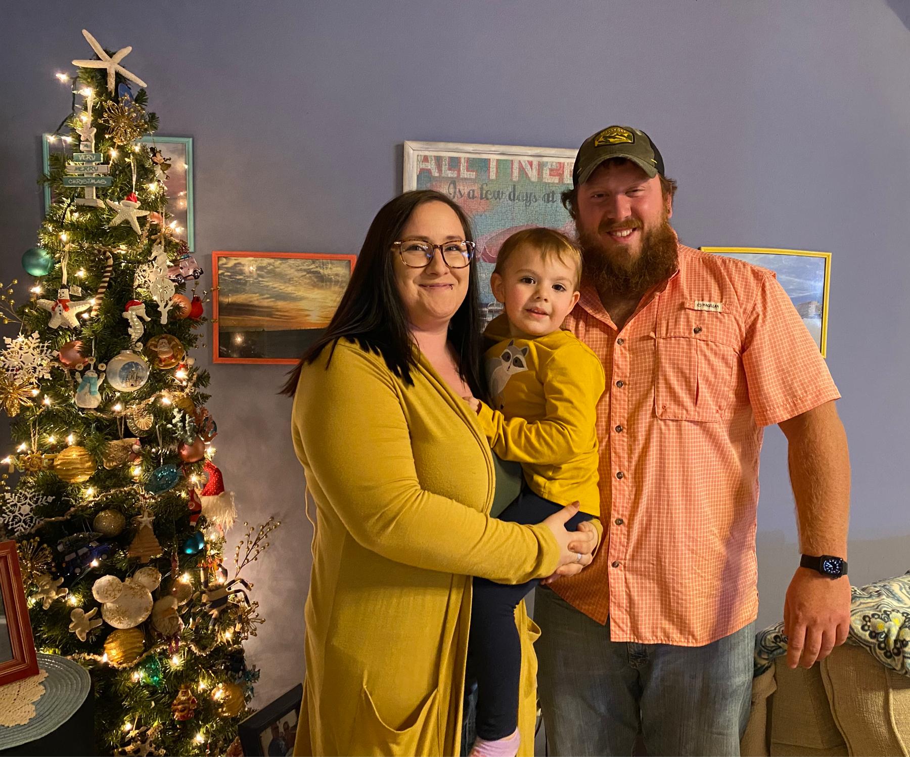 Our first thanksgiving as a family picture!