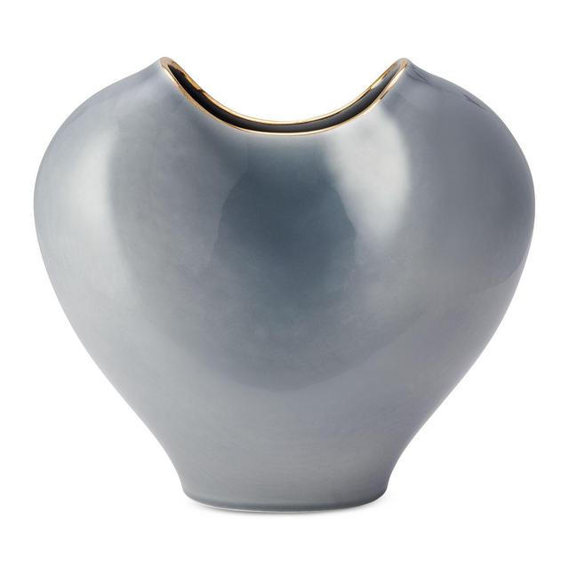 AERIN Paola Large Vase, Dusk Blue