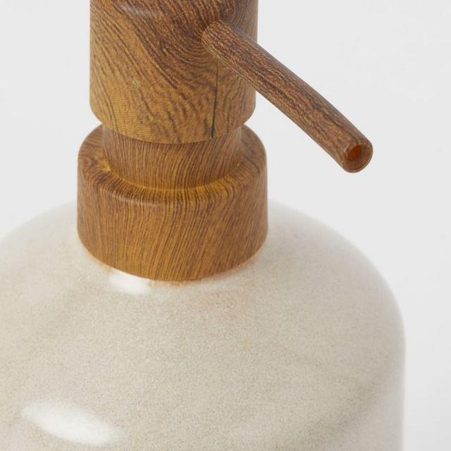 Stoneware Soap Dispenser