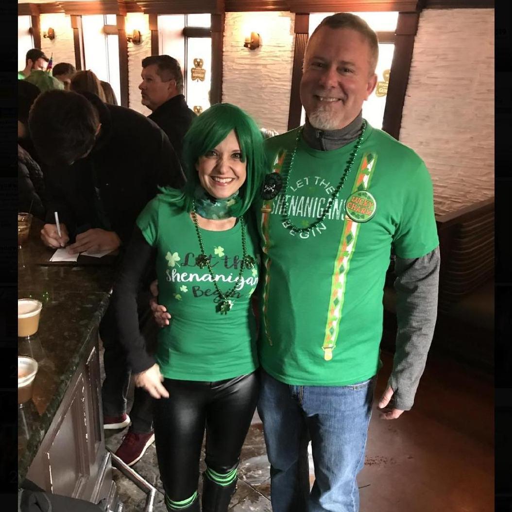 St. Patrick’s Day in Chicago 2020. The green river & parade were canceled due to Covid days before. When we got home we heard Chicago was closing all bars & restaurants the next day 🍀