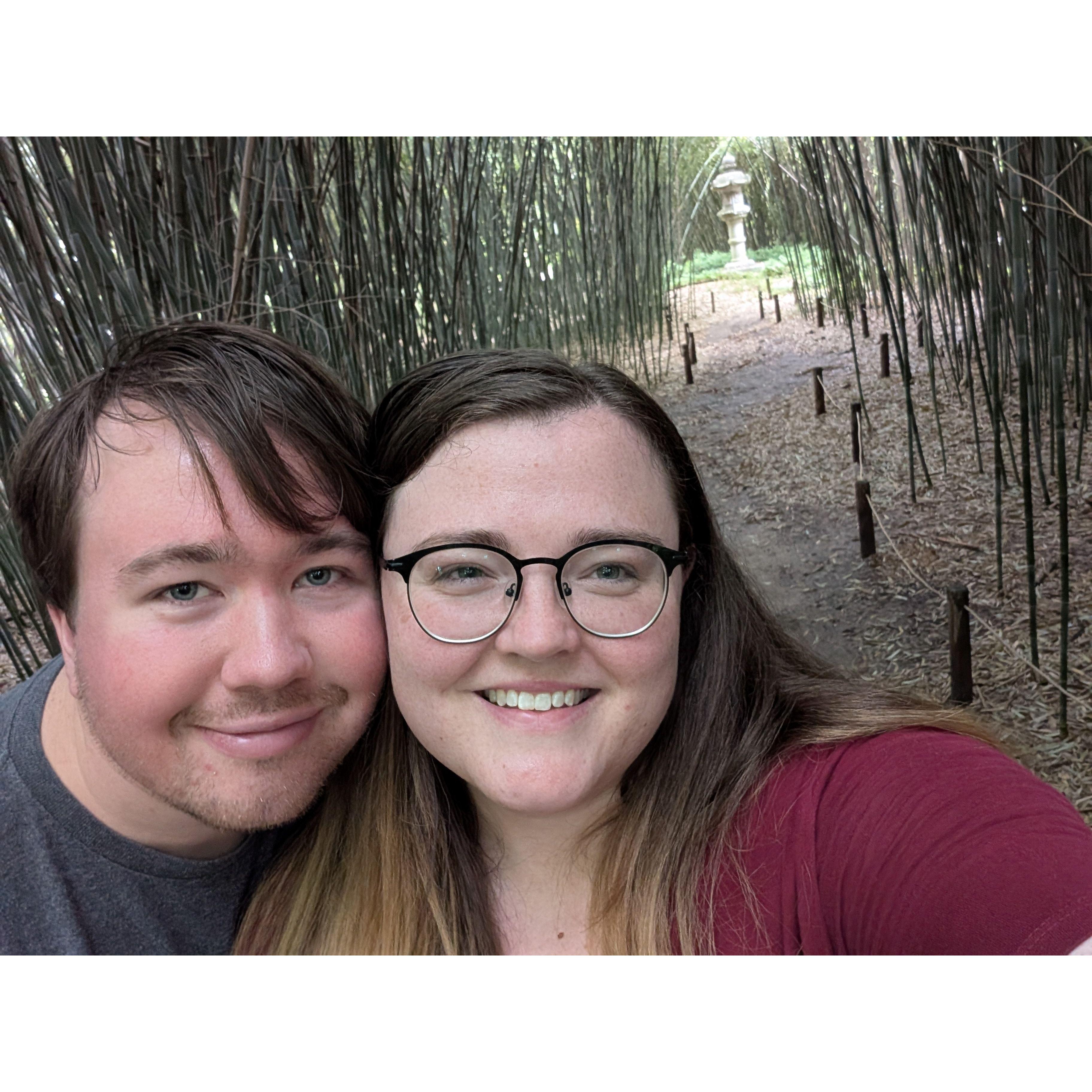 Trip to the Birmingham Botanical Gardens where Matthew was trying to fake Ashley out for the engagement!