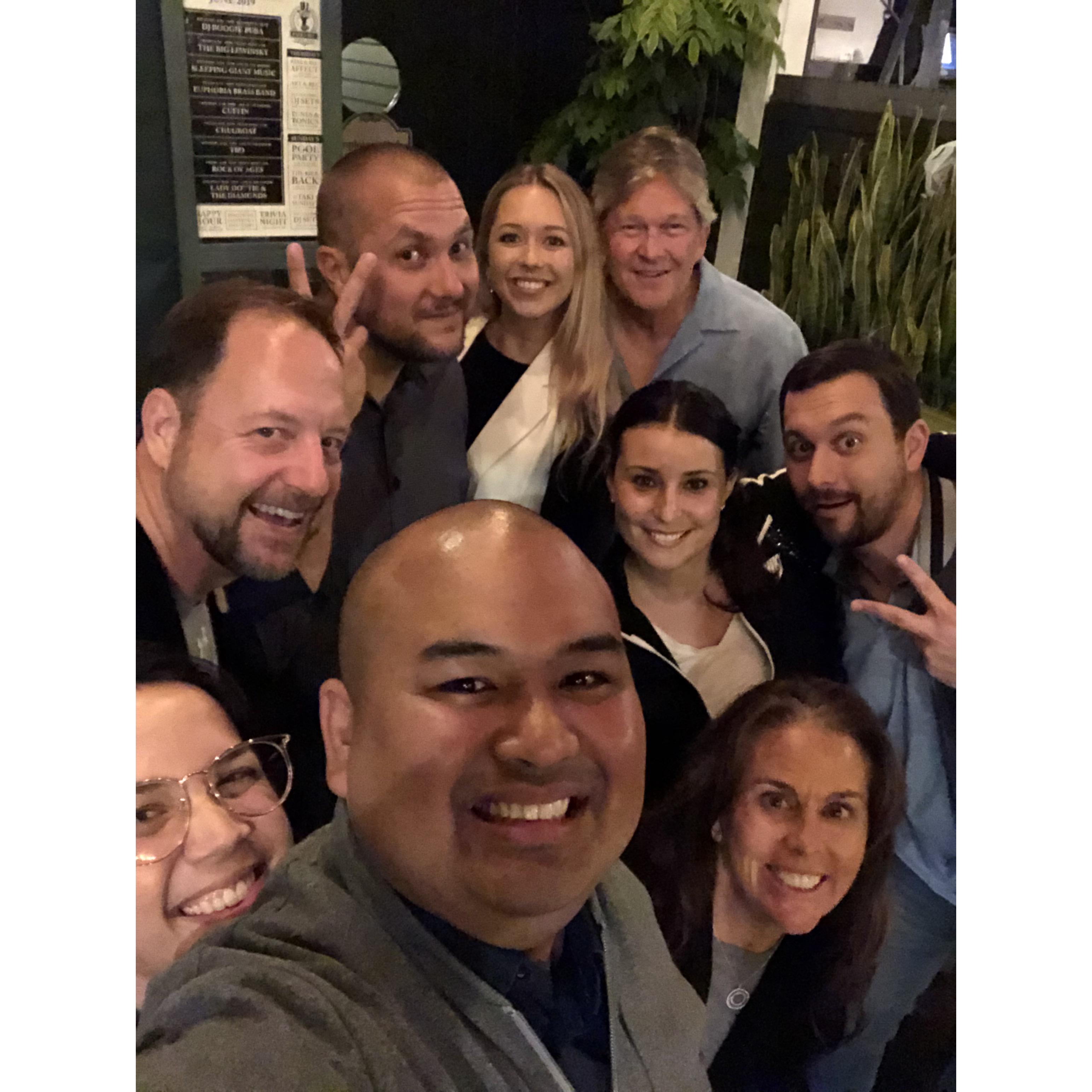 Our awesome trivia team, Babies in the Corner.