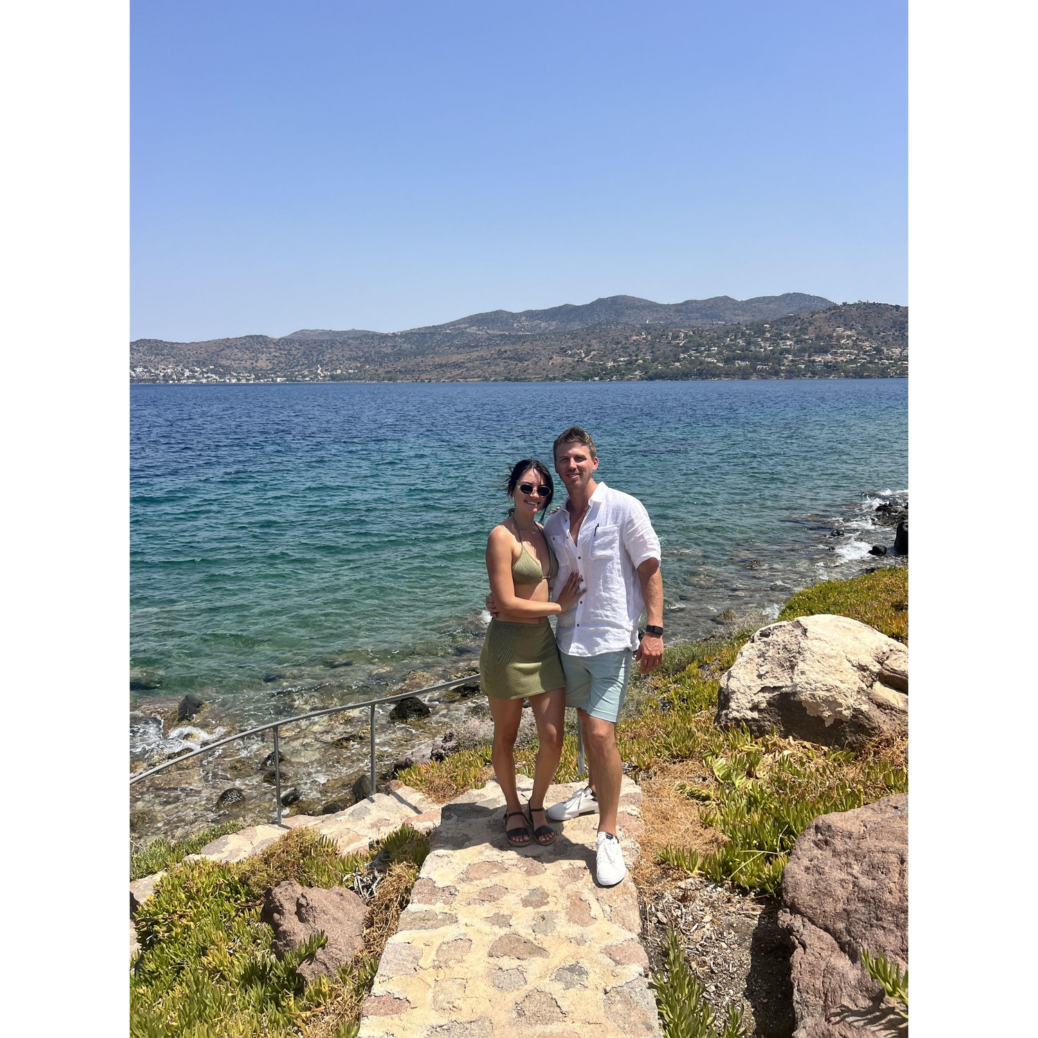 The Day of our engagement! G had no idea that next Island Pat was going to pop the question!