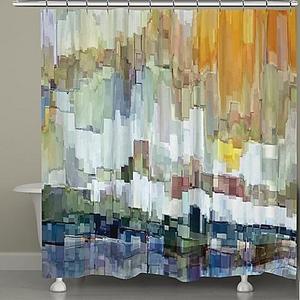 Laural Home® Glacier Bay Shower Curtain
