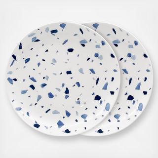 Terrazzo Azzurro Bread & Butter Plates, Set of 2