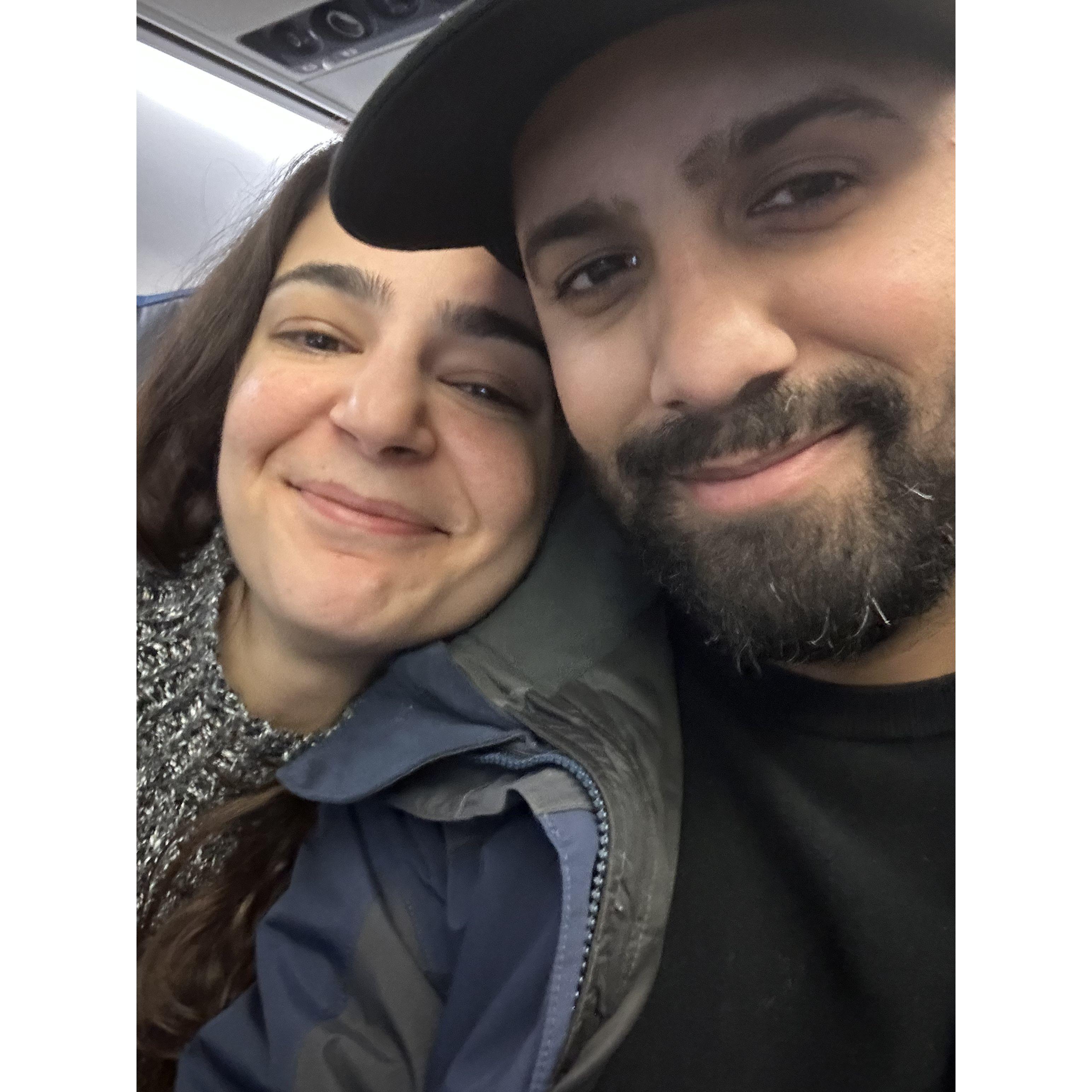 Plane buddies for life!