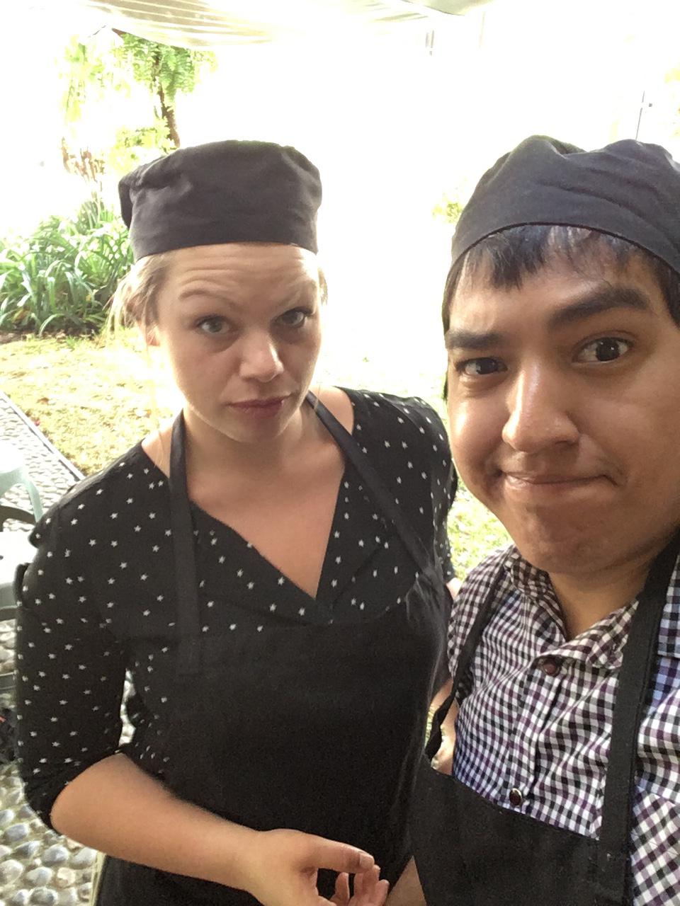 A sketchy cooking class in Mexico City... Delicious though!