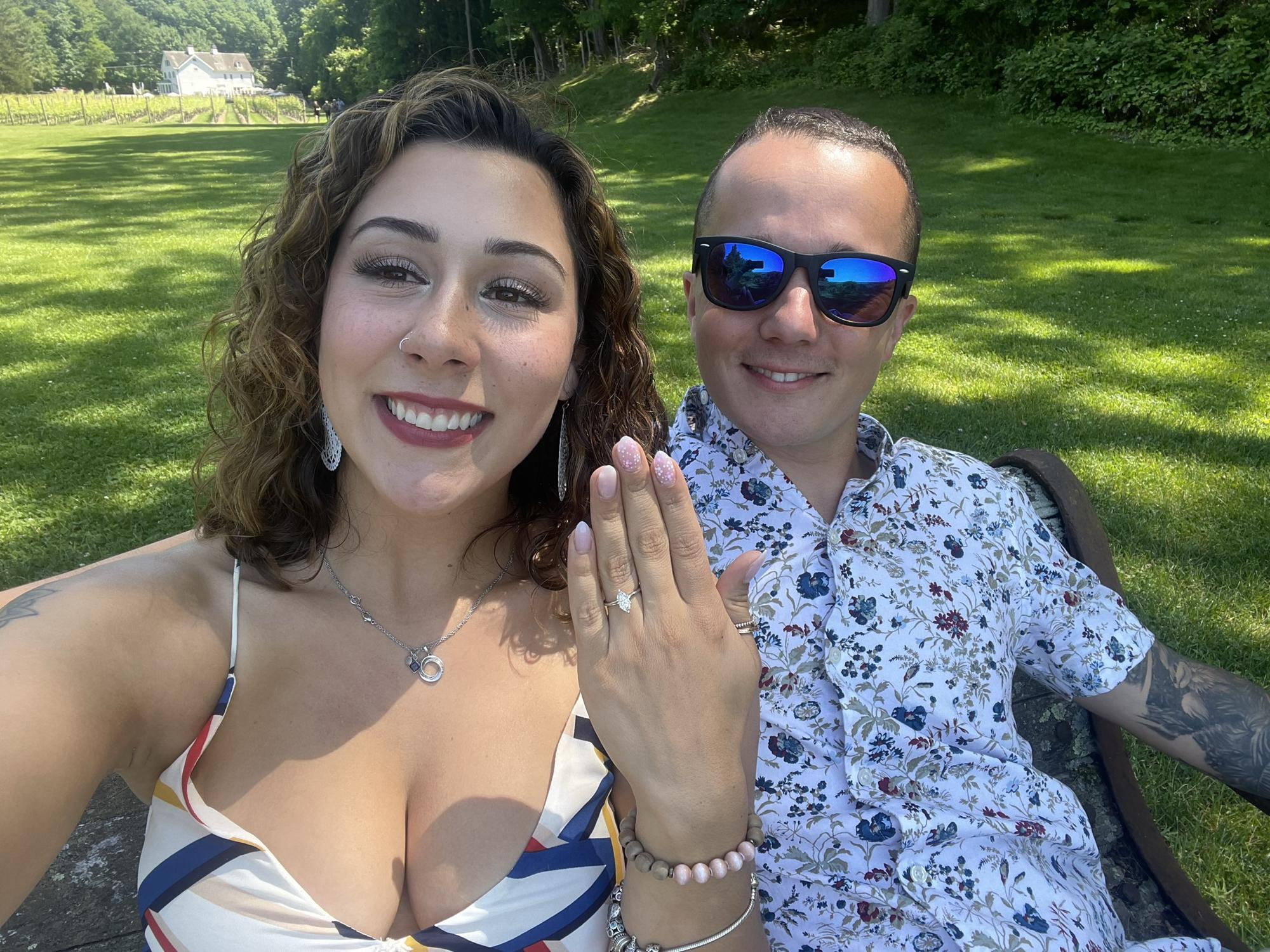 That's one time a Alex proposed!