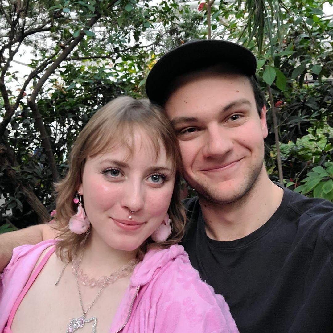 One of our very first dates at the butterfly pavilion