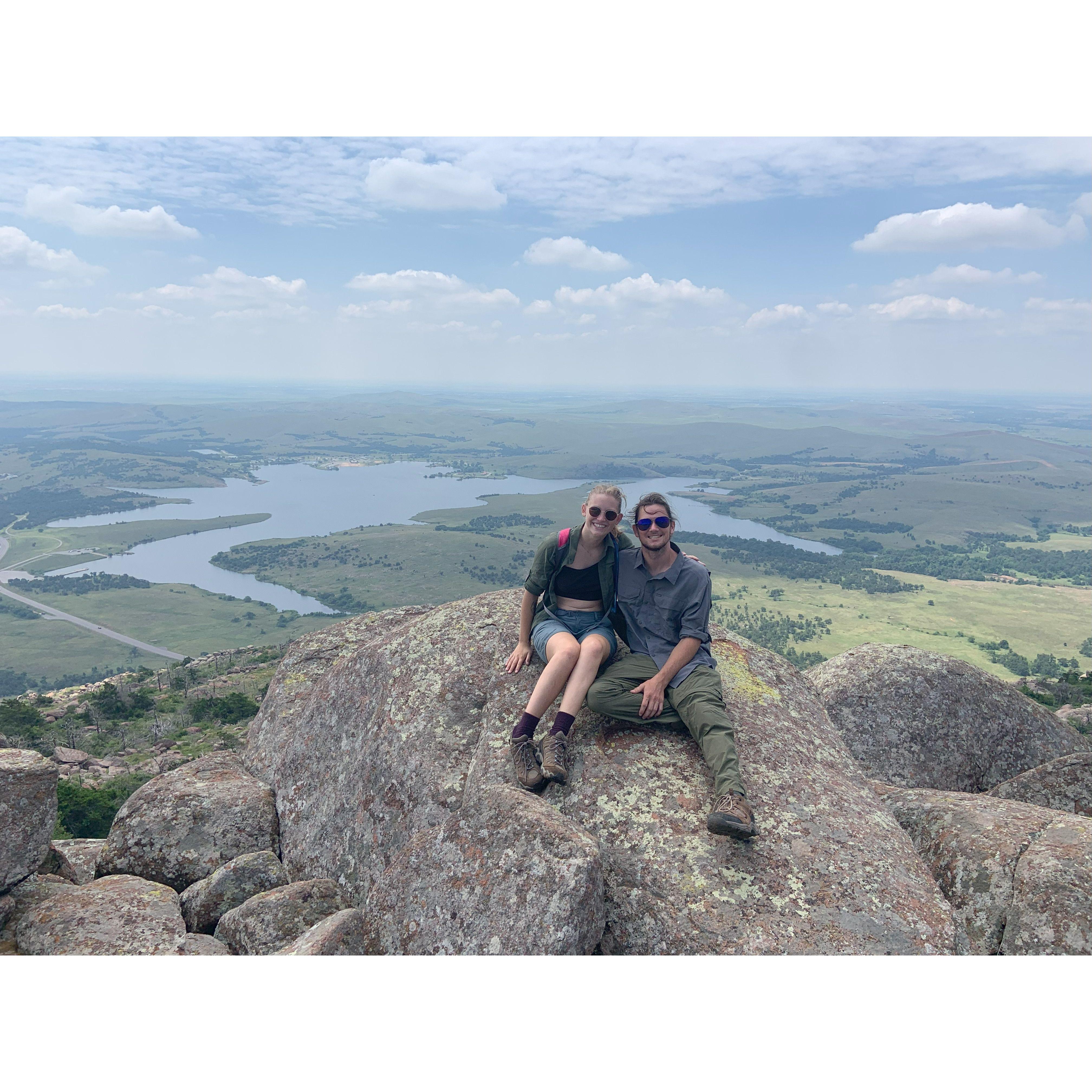 July 2021. More hiking in the Wichitas!