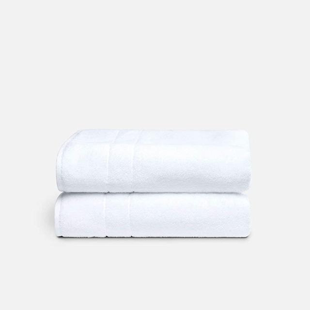 Brooklinen Hand Towels, White Super-Plush - Set of 2 