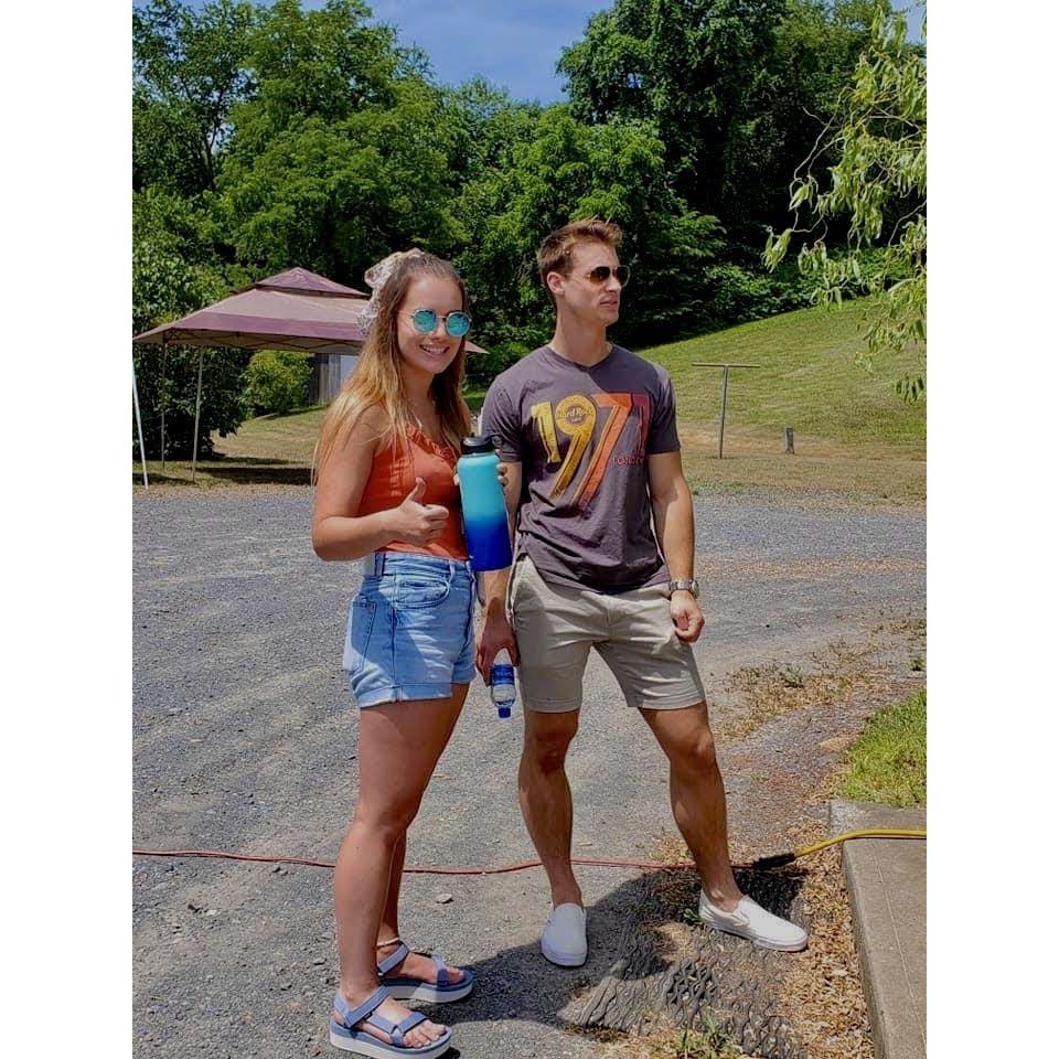 Our first picture together