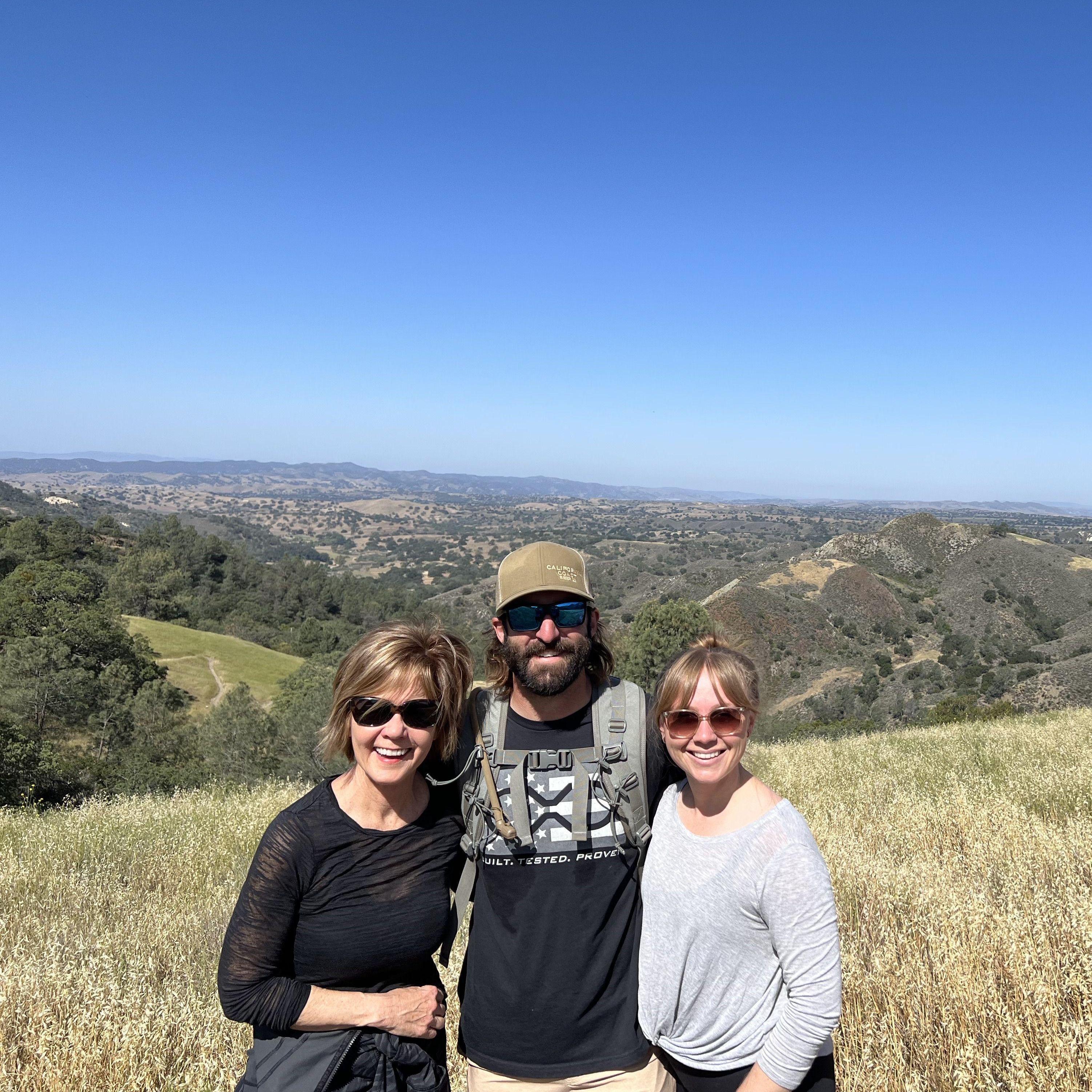 April 2022 ~ Hiking Lover's Loop with Ann when she was visiting to meet Keith for the first time