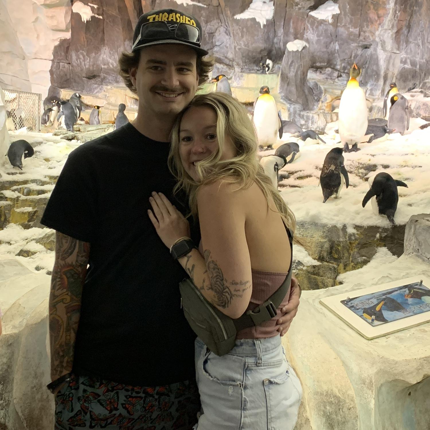 Our trip down to Florida with Joey's family! We got to see penguins!