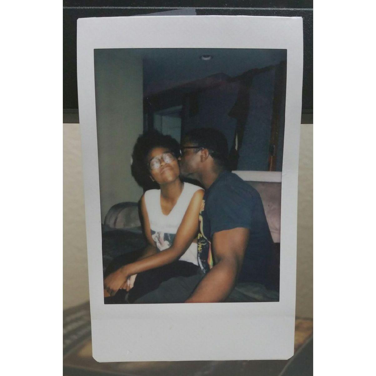 We first said "I love you" before our friend took this photo of us!