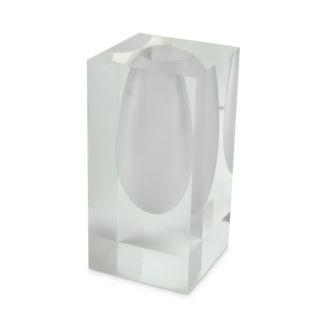 Tizo Lucite® Frosted White Vase