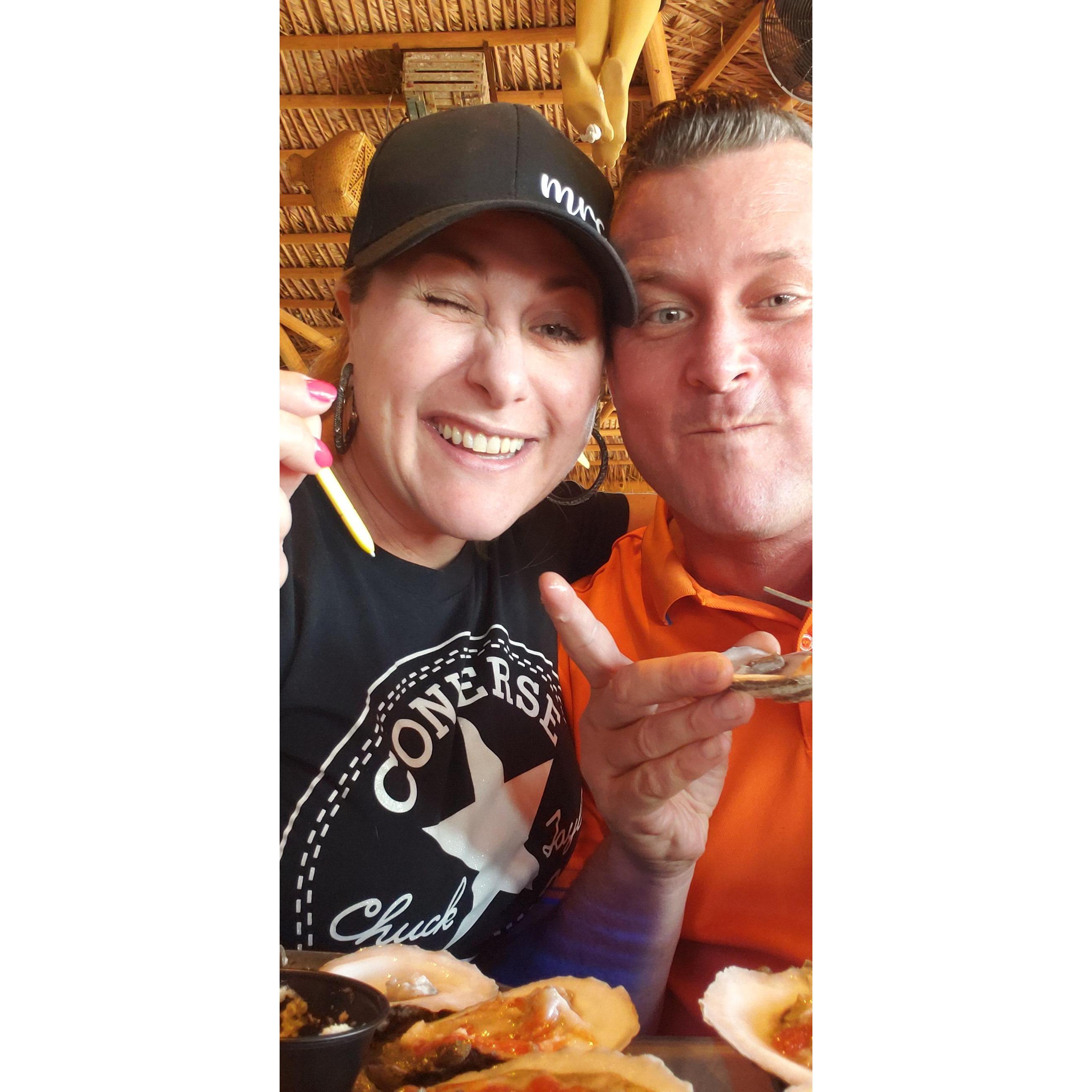 Oyster eating date!