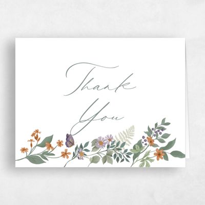 White Wedding Thank You - Eglamore Landscape