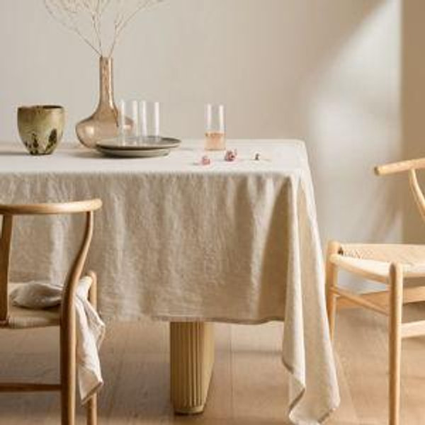 Flax European Linen Tablecloth