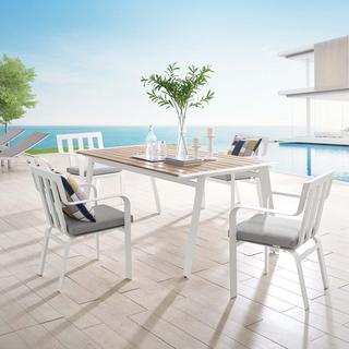 Baxley 5-Piece Outdoor Patio Dining Table Set