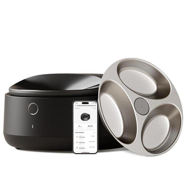 PETLIBRO Automatic Wet Food Cat Feeder, Refrigerated Auto Cat Feeder with Stainless Steel Bowl & Semiconductor Cooling, Fresh Meals for 3 Days, Wi-Fi App-Controlled Pet Food Dispenser, Easy to Clean