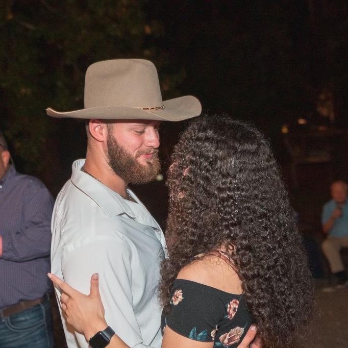 Always on the dance floor.