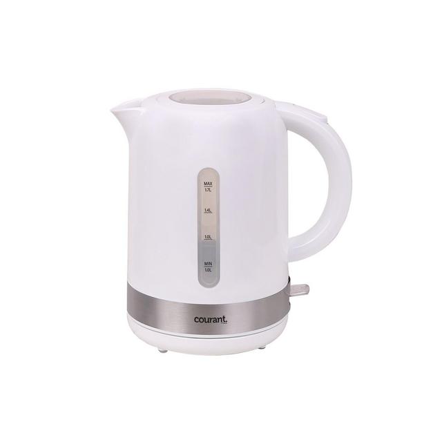 Courant 1.7 Liter Cordless Electric Kettle -White