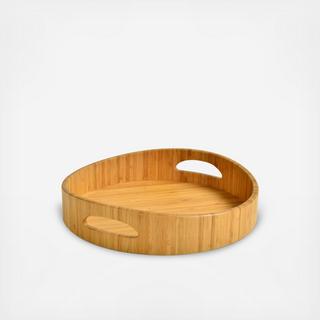 Curve Bamboo Cocktail Tray