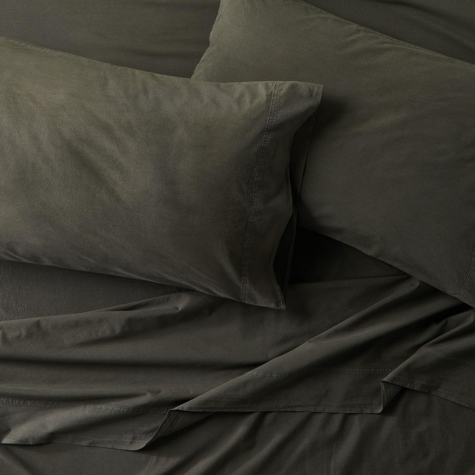 Crate and Barrel, Organic Cotton 4Piece Sheet Set Zola