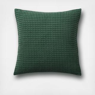 Mills Waffle Square Throw Pillow