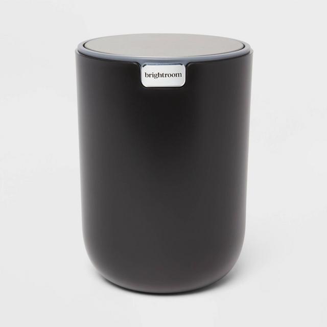 Small Desktop Wastebasket Black - Brightroom™