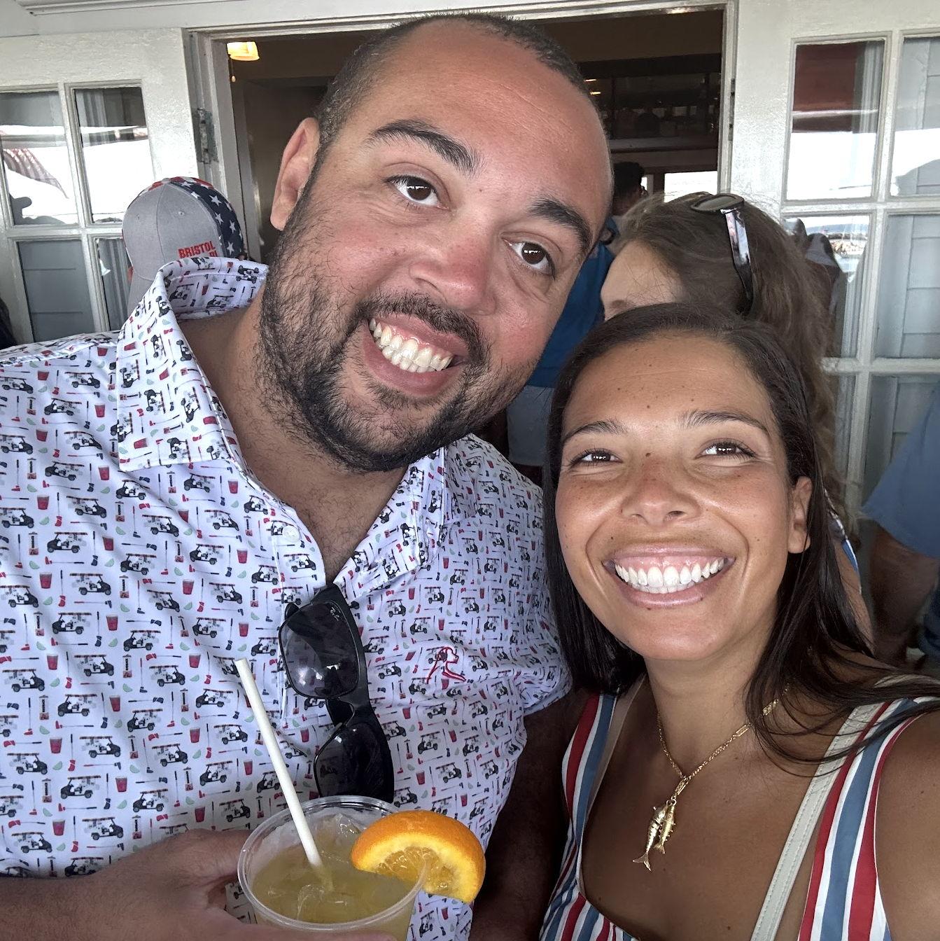 Neely & Conor in Block Island for the 4th of July