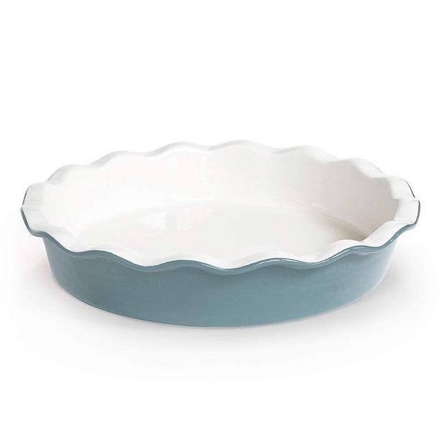 Pie Dish, by Kook,Ceramic make, 42oz (Slate Gray)