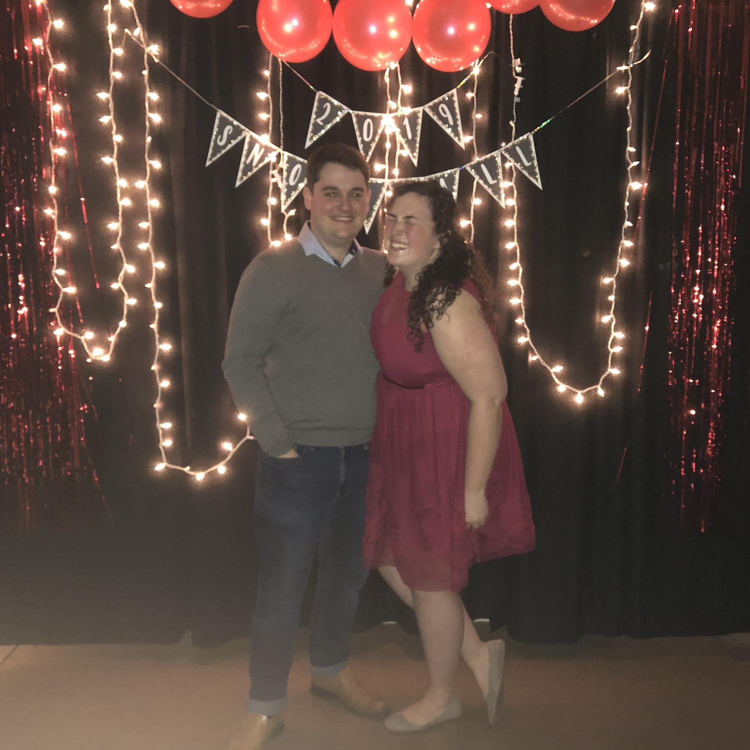 Rory making all of the photos bad by making Riley laugh at Snowball 2019!