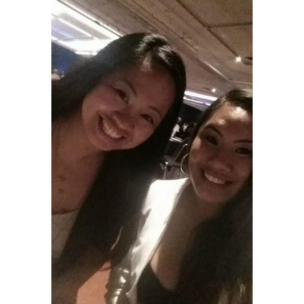 Josie & Czarina celebrating the Brides CAA win