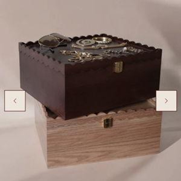 The 2-1 Keepsake Case - Light Oak