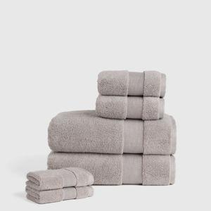 Turkish Classic Bath Towel Bundle in Grey