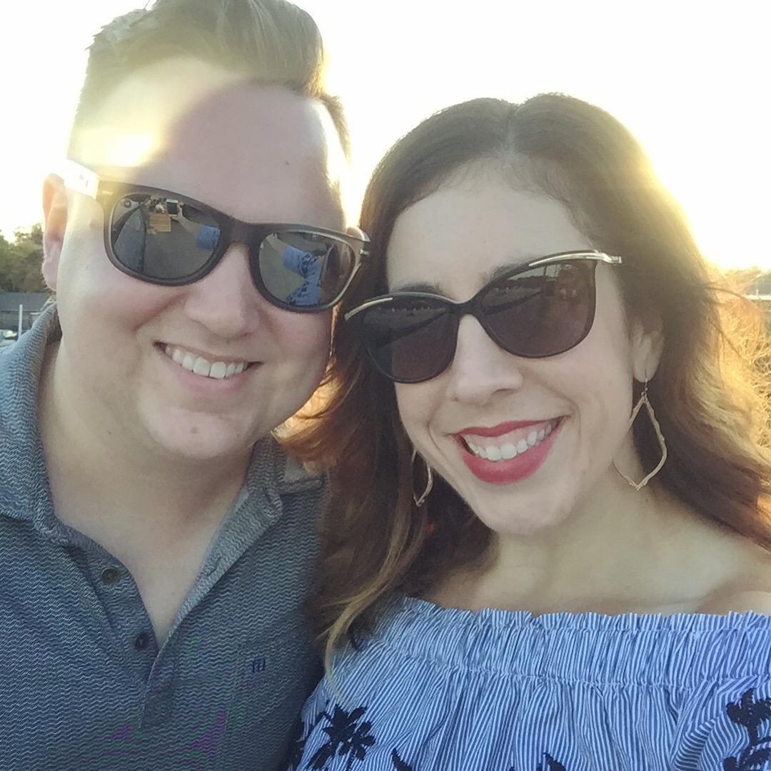 The day we found out David got a job in Dallas!! A big milestone for us!