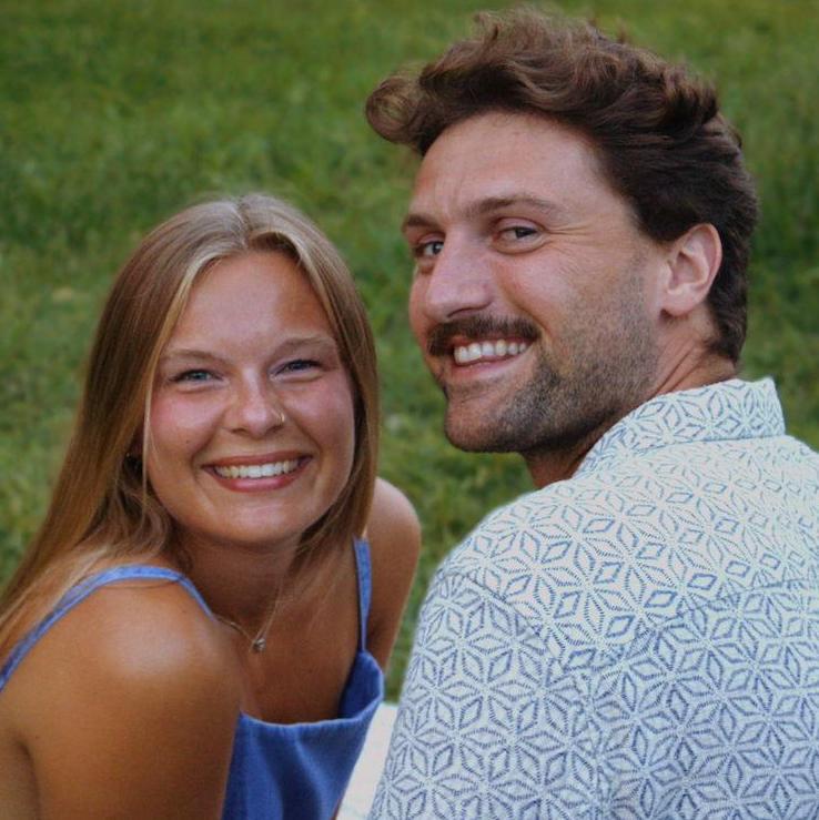The day we got engaged! August 17, 2024, Libby Hill Park