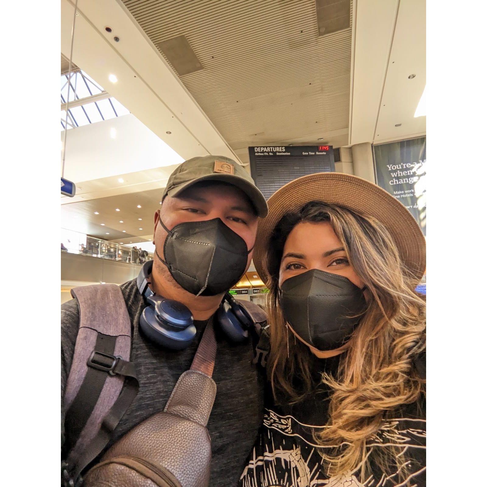 Doing our favorite thing, travelling