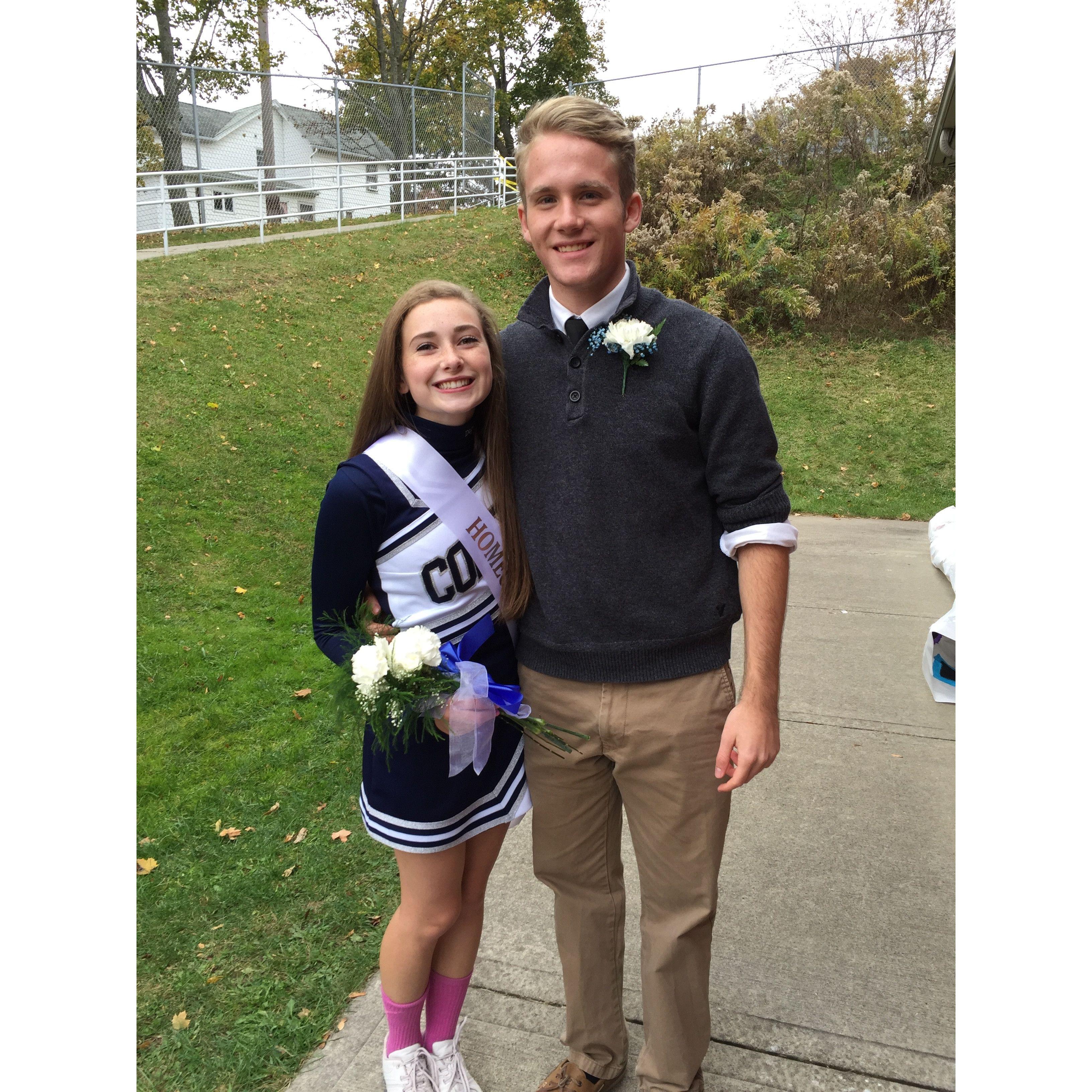 Homecoming football game. Fall 2015.