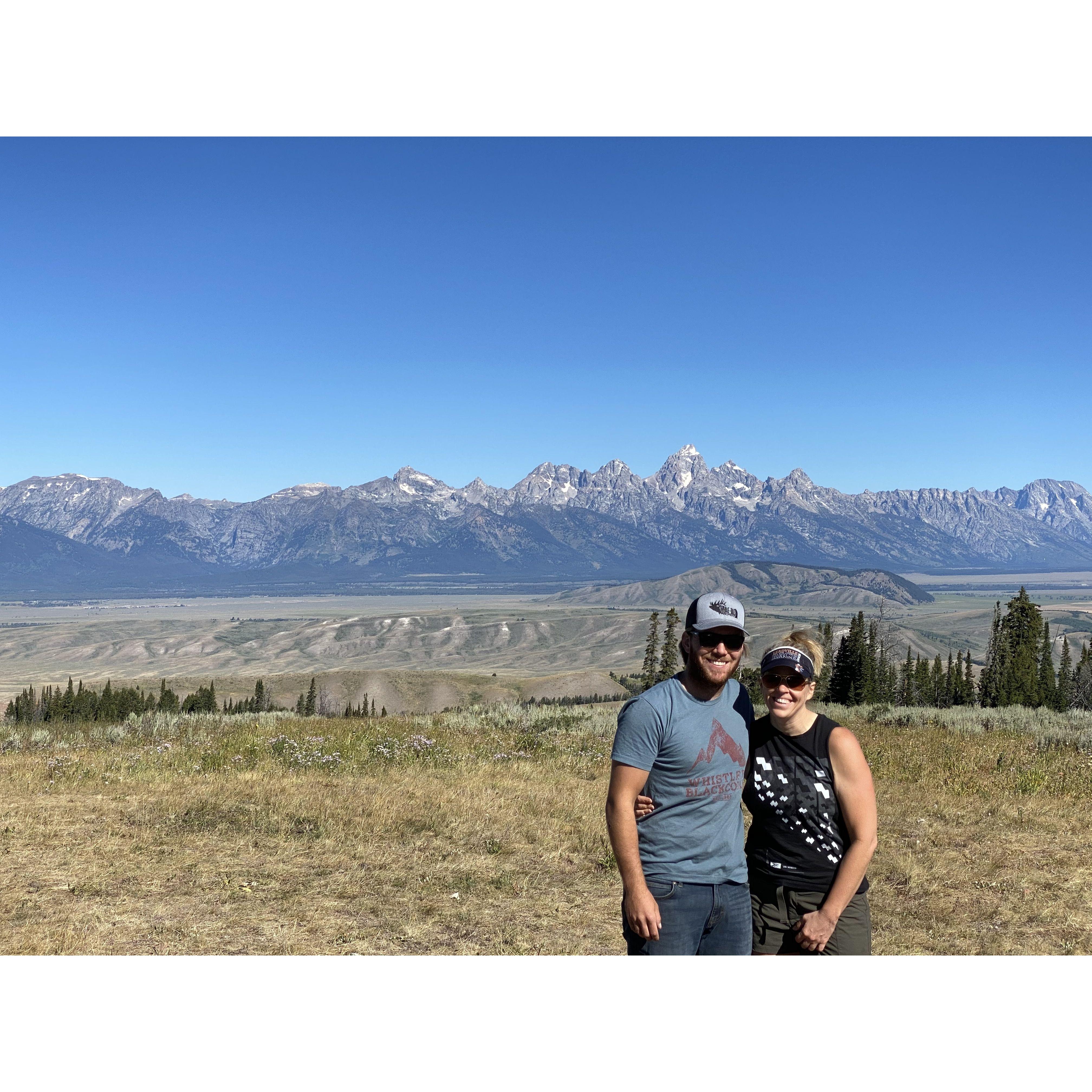 Grant Tetons in the background